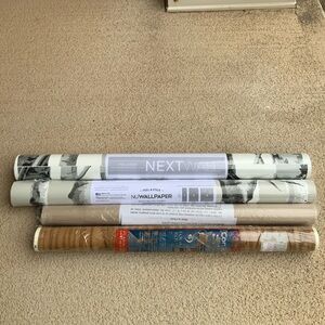 NU Wallpaper & Drawer Liners LOT X 4 BRAND NEW SEALED Home Decor